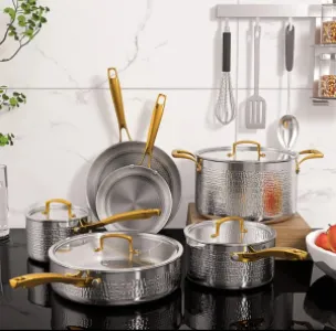 Edenberg Stainless Steel Cookware Set
