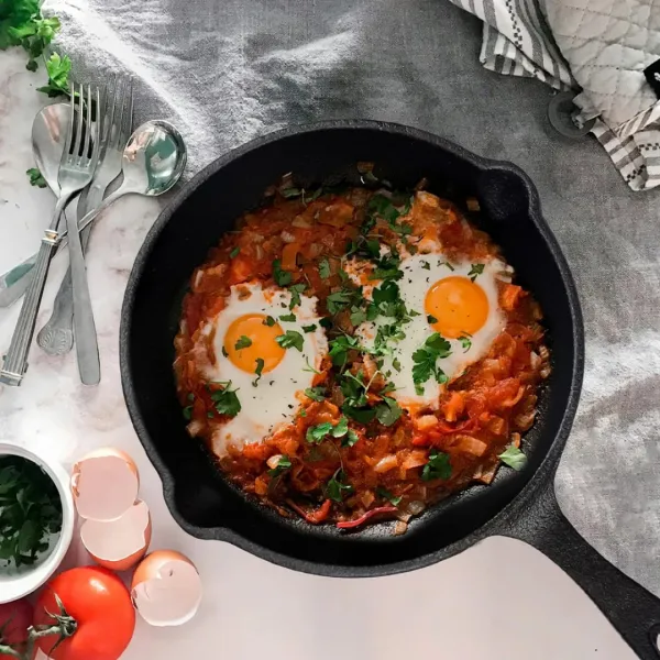 💚3pcs Non-Stick Cast Iron Pan Set