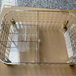 *Large Capacity Multi Grids Transparent Make Up/ cosmetics Organizer