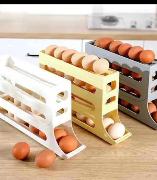 Acrylic automatic rolling Eggbox