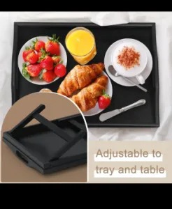 ✴️Foldable wooden Bamboo Bed tray