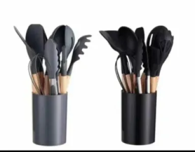 12 pcs Silicone spoon set