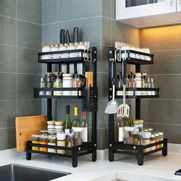 Kitchen spice rack
