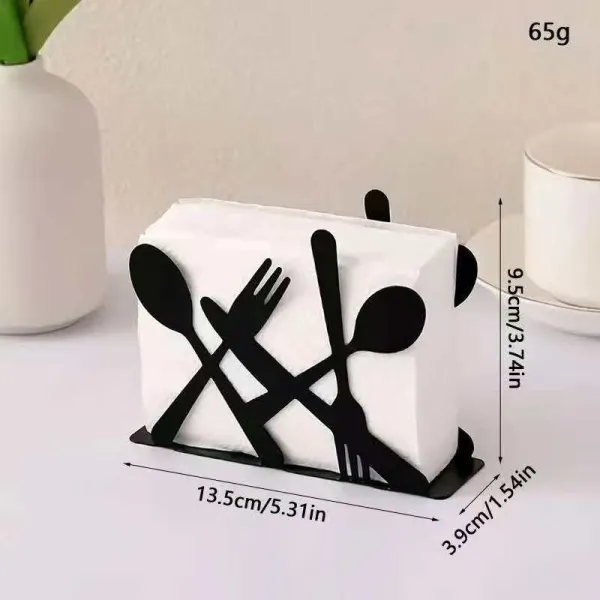Metallic Serviette holder