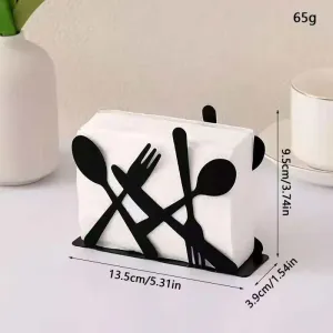 Metallic Serviette holder