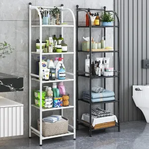 5 tier multipurpose metallic rack