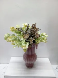 Fancy glass Flower vase