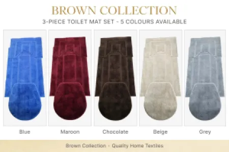💫💫3 pc toilet set