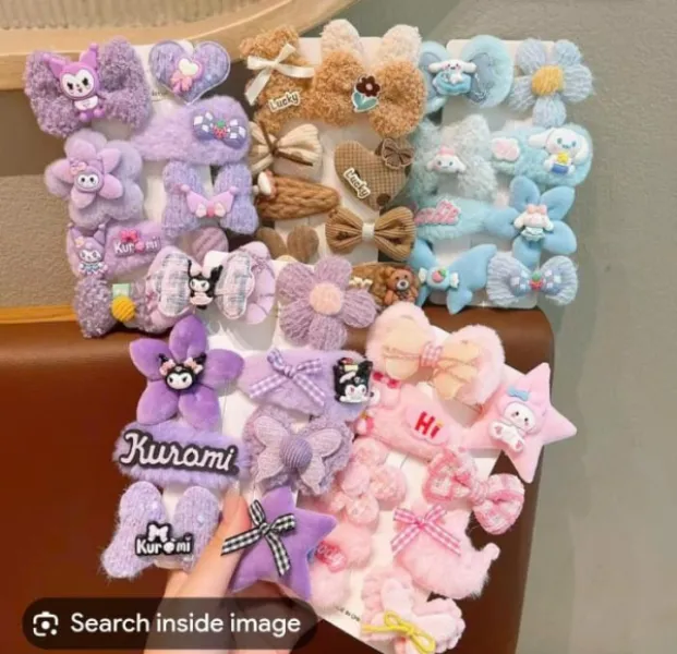 kids hair clips available