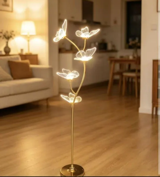 modern butterfly🦋🦋 themed floor lamp with three