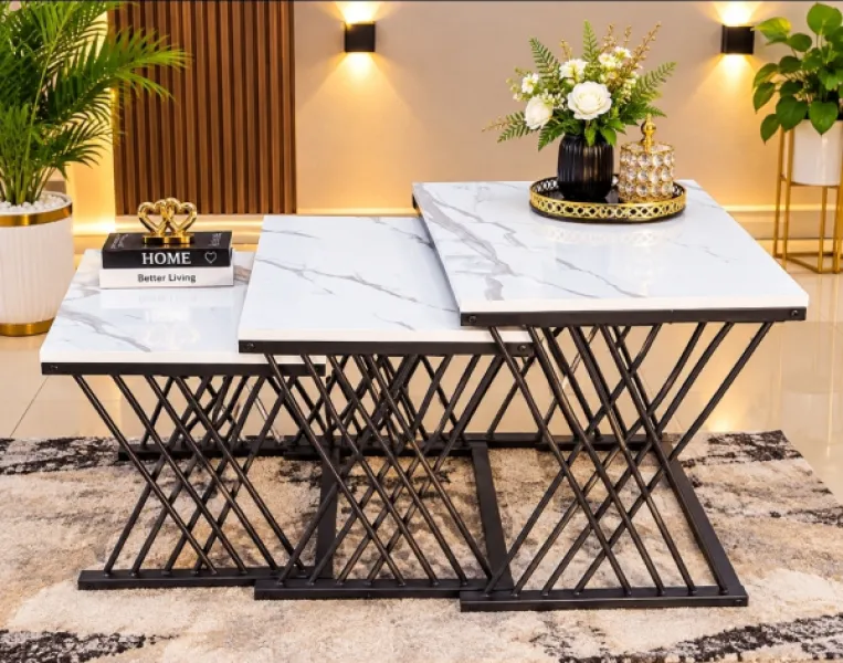 Modern 3 in 1 executive squire pure marble